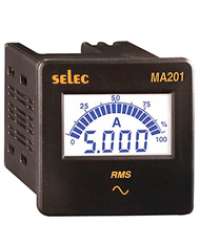 MA201-110V   Amperimetro Análogo-Digital